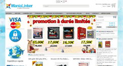Desktop Screenshot of manialinker.com